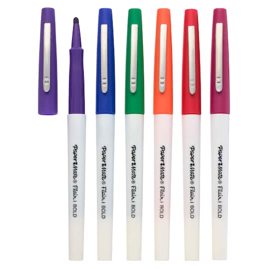 Paper Mate&#xAE; Flair&#xAE; 6 Color Bold Tip Pen Set